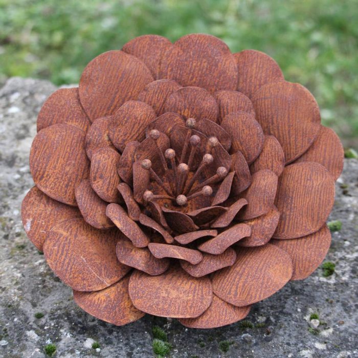 Fleur métallique Flower 266 Rusty – Image 6