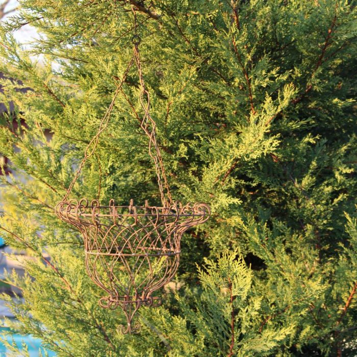 Jardinière suspendue Victorian Rusty – Image 2