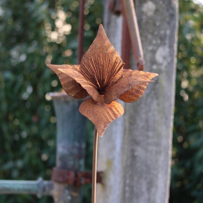 Fleur métallique Flower 299 Rusty – Image 3