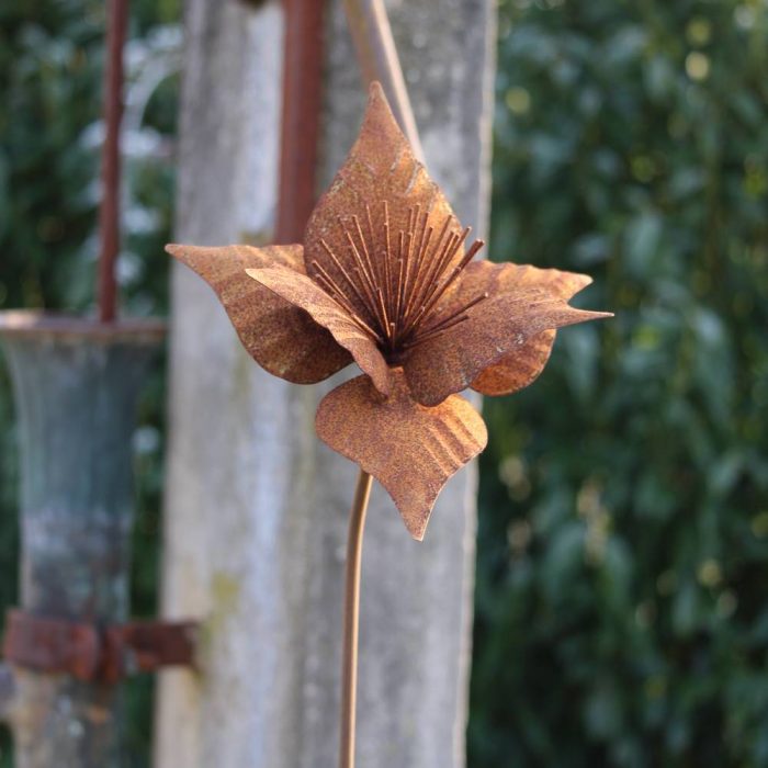 Fleur métallique Flower 299 Rusty – Image 4