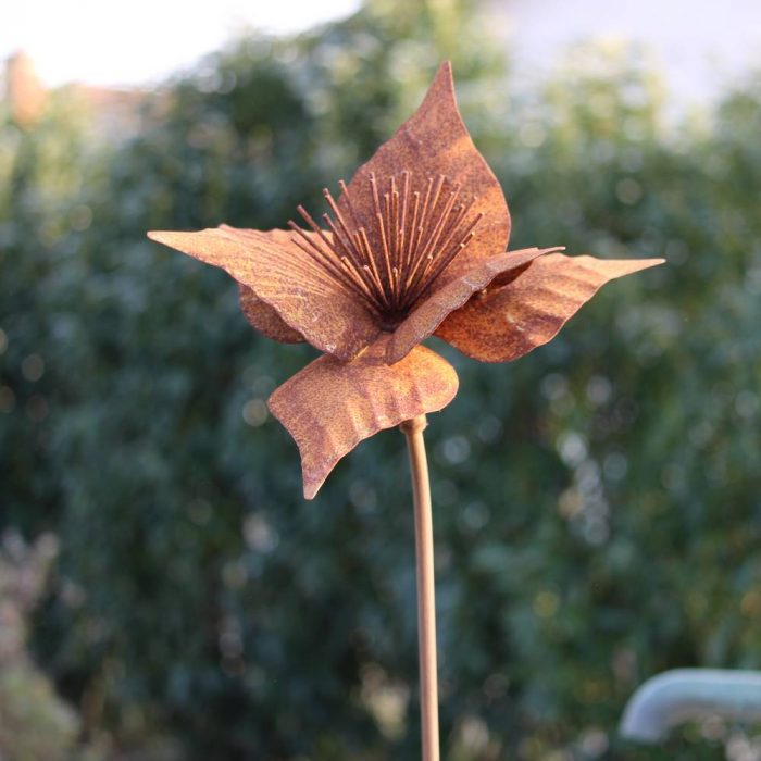 Fleur métallique Flower 299 Rusty – Image 2