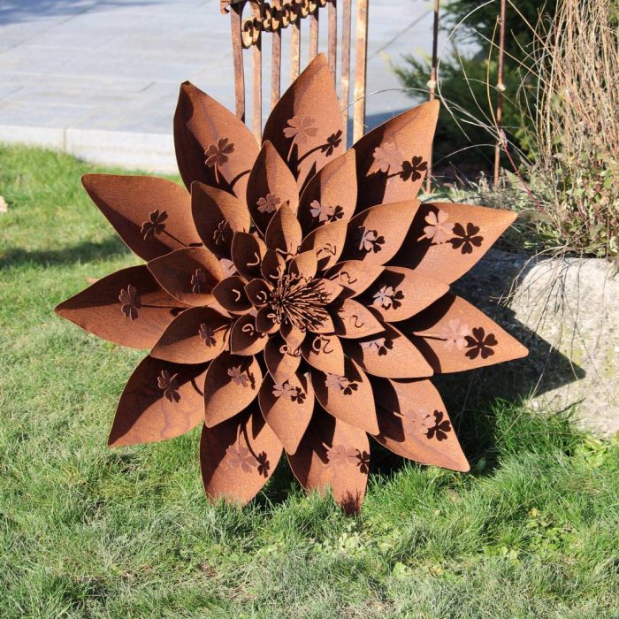 Fleur métallique Flower 396 – Image 5