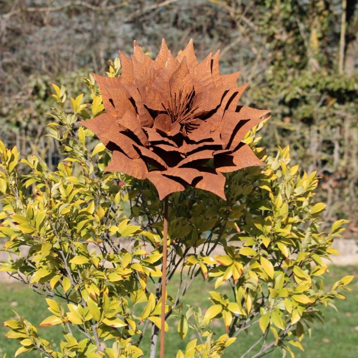 Fleur métallique Flower 289 Rusty – Image 5