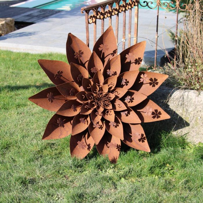 Fleur métallique Flower 396 – Image 6