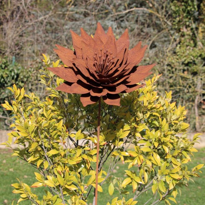 Fleur métallique Flower 275 Rusty – Image 6