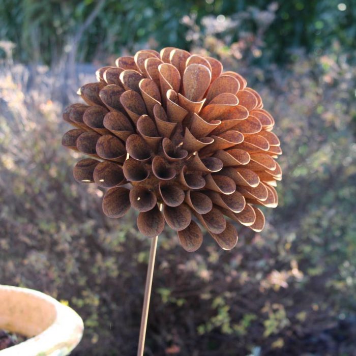 Fleur métallique Flower 501 Rusty – Image 2