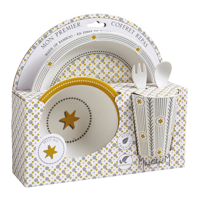 Mon premier coffret repas en bambou Petit Roi – Image 6