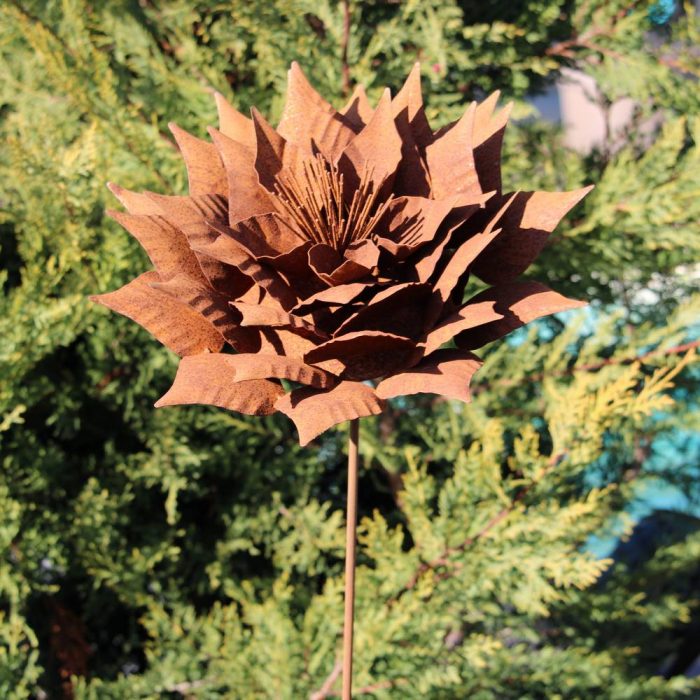 Fleur métallique Flower 289 Rusty – Image 3