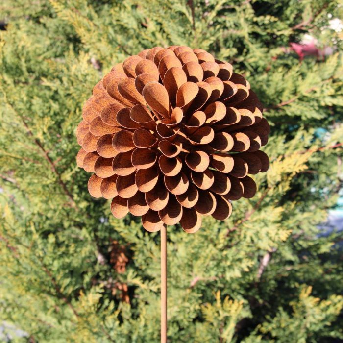 Fleur métallique Flower 501 Rusty – Image 4