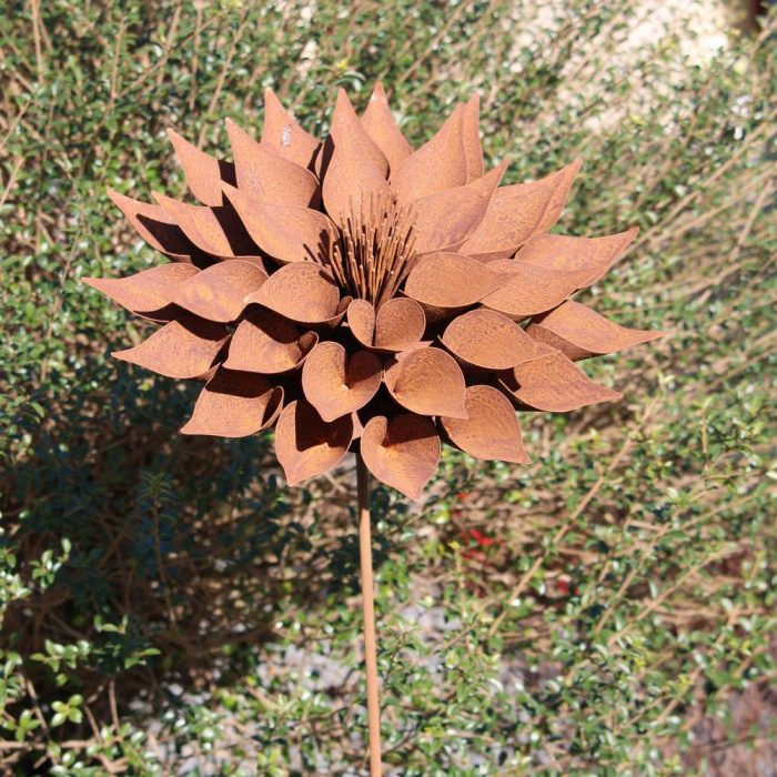 Fleur métallique Flower 294 Rusty – Image 3