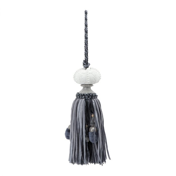 Pompon Précieux bleu Poudre de Riz