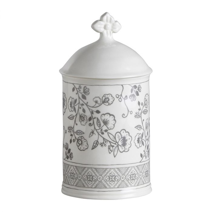 Set de 2 pots à coton Paradis Fleuri – Image 2