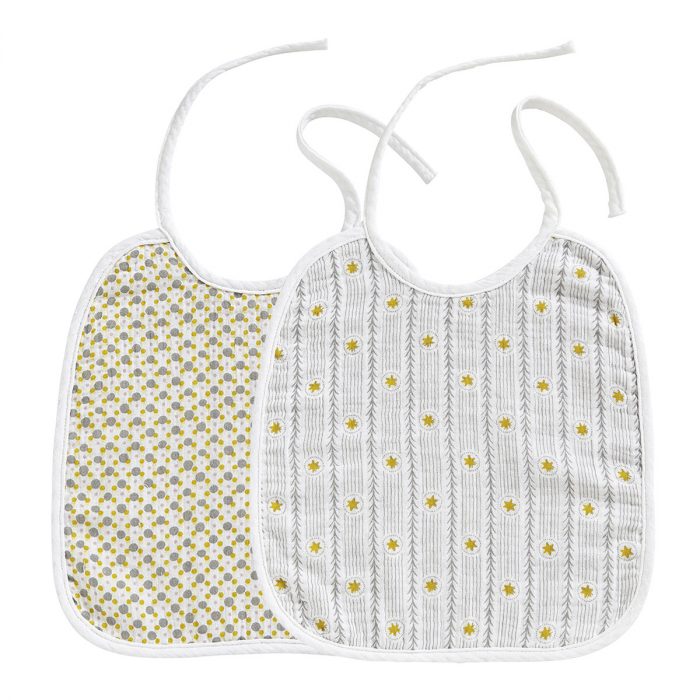 Set de 2 bavoirs Petit Roi