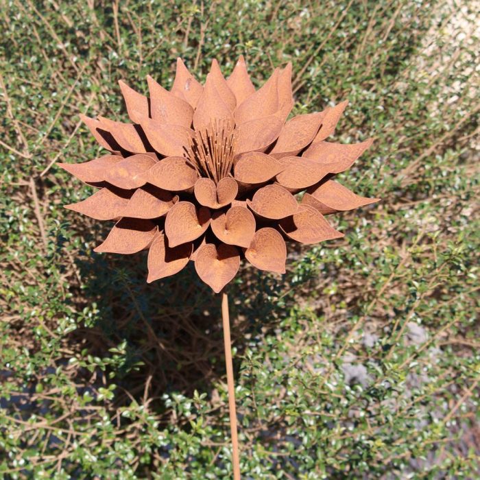 Fleur métallique Flower 294 Rusty – Image 5