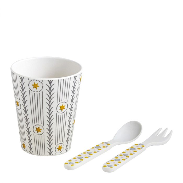 Mon premier coffret repas en bambou Petit Roi – Image 5
