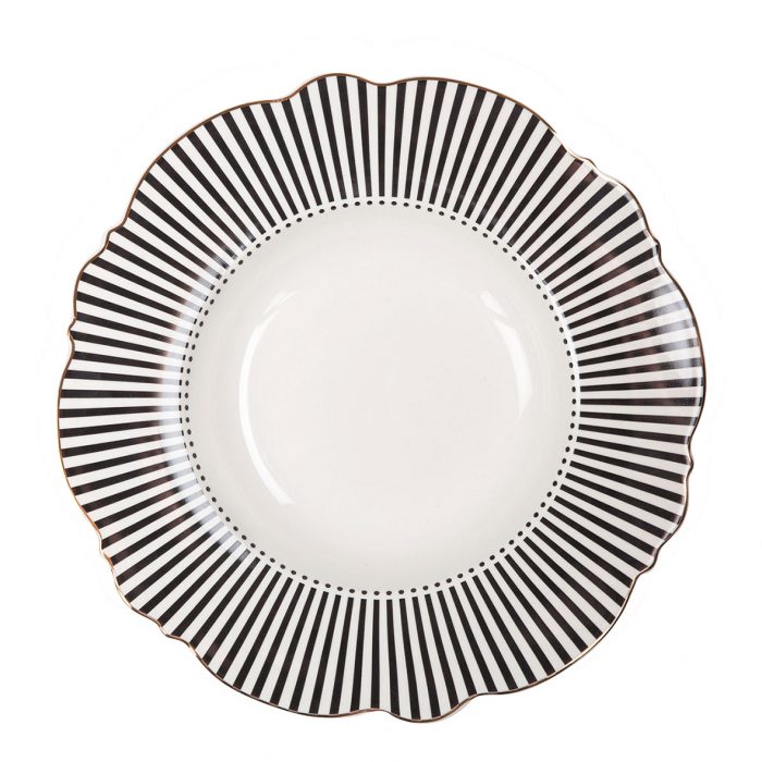 Assiette creuse Madame de Récamier
