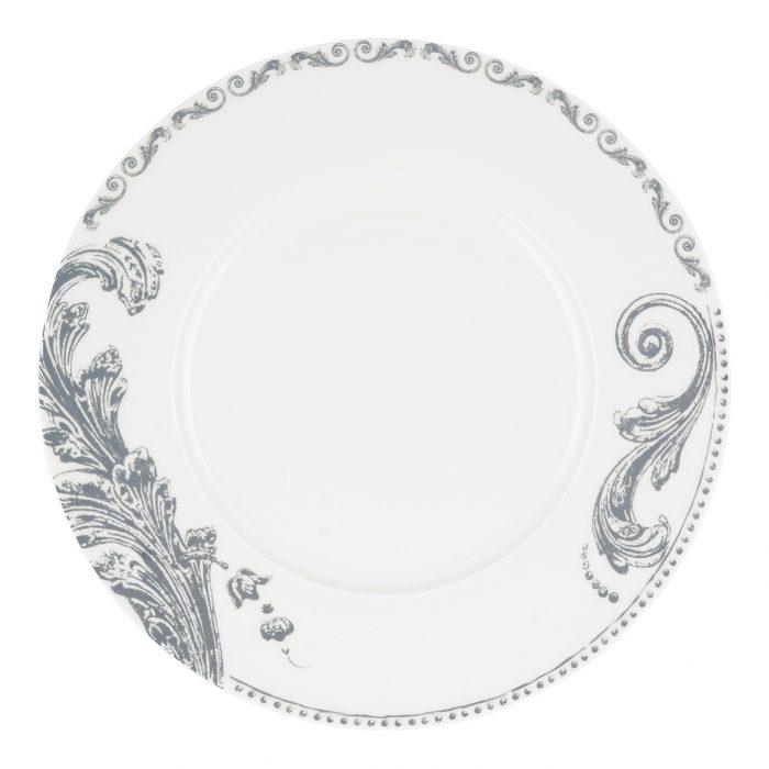 Assiette plate Madame de Polignac