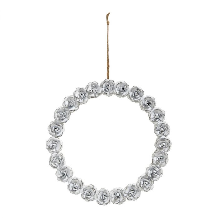 Couronne métal Roses grand modèle