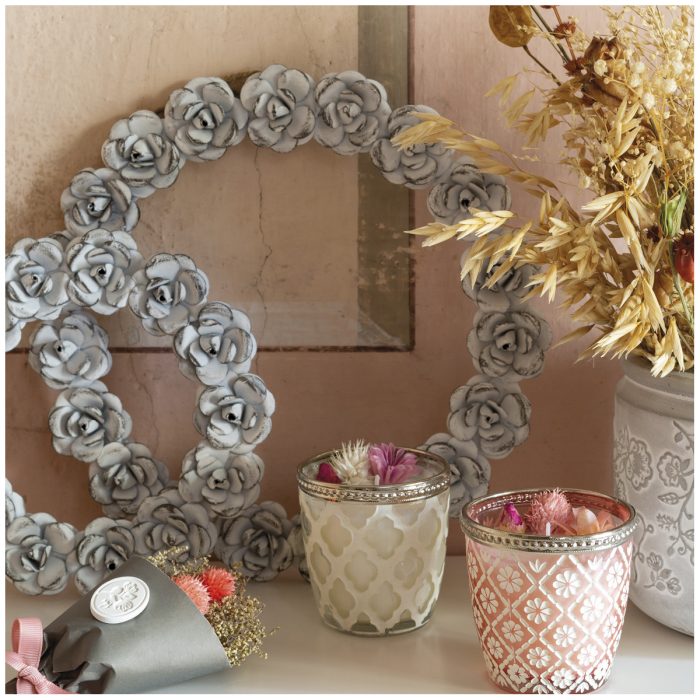 Couronne métal Roses moyen modèle – Image 2