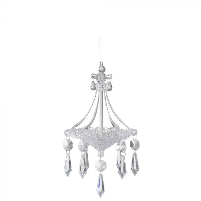 Lustre Suspendu Verre Transparent grand modèle
