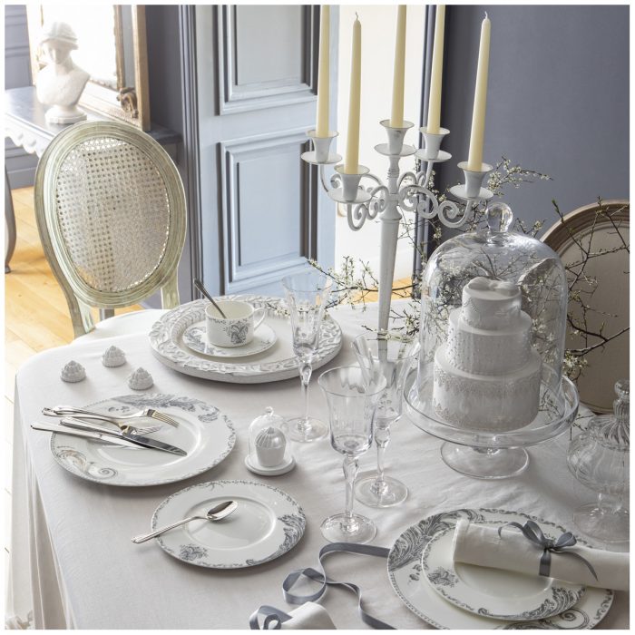 Assiette à dessert Madame de Polignac – Image 5