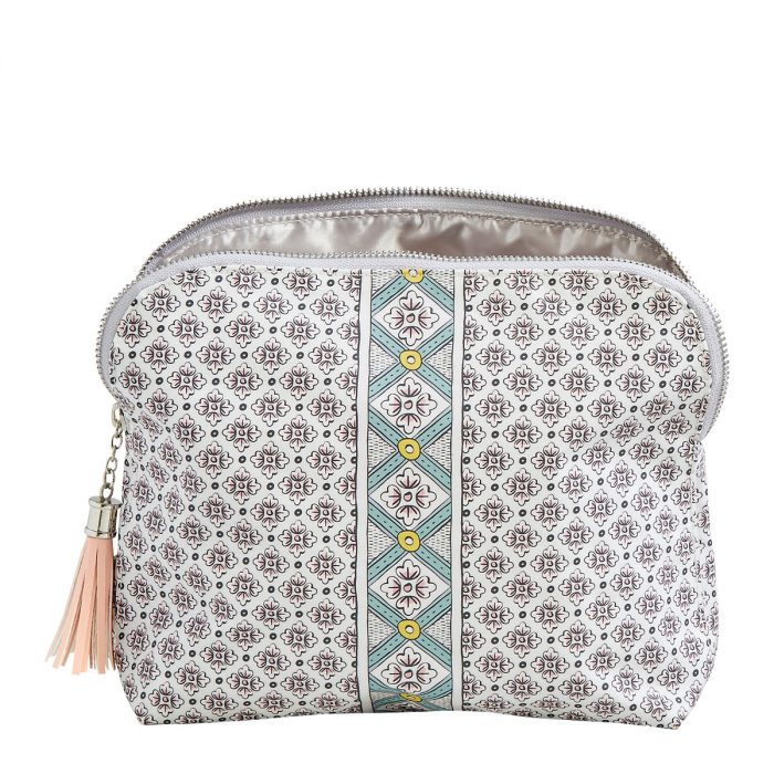 Trousse de toilette Élégante Paradis Fleuri grand modèle – Image 2