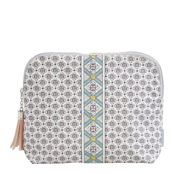 Trousse de toilette Élégante Paradis Fleuri grand modèle