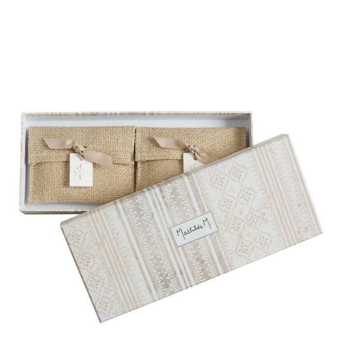Coffret de 2 pochettes parfumées Palazzo Bello Figuier Dolce