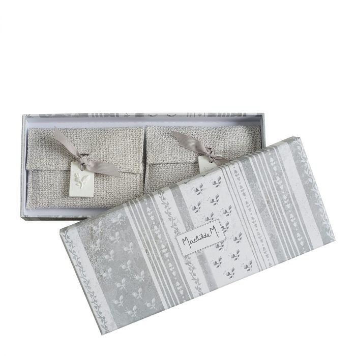 Coffret de 2 pochettes parfumées Palazzo Bello Fleur de Coton