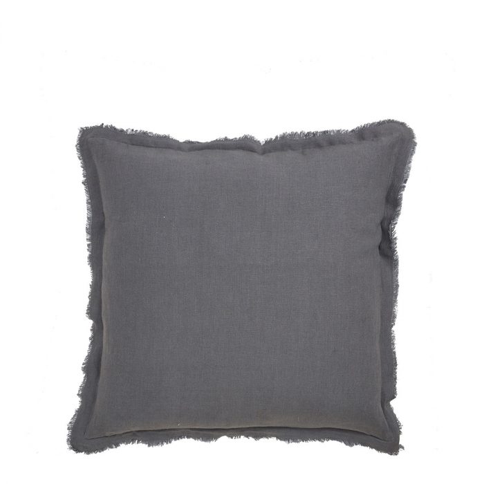 Coussin Léa gris