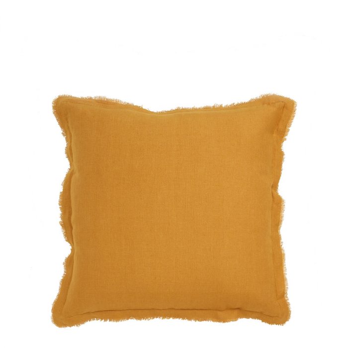 Coussin Léa safran