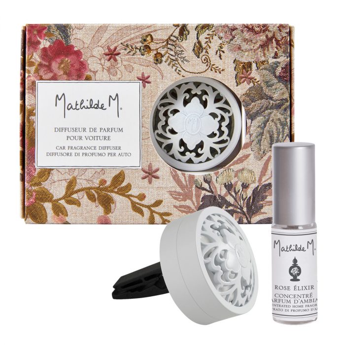 Diffuseur de parfum pour voiture Escapades Parfumées Rose Élixir