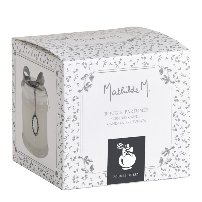 Bougie parfumée Élégante 340 g Poudre de Riz – Image 3