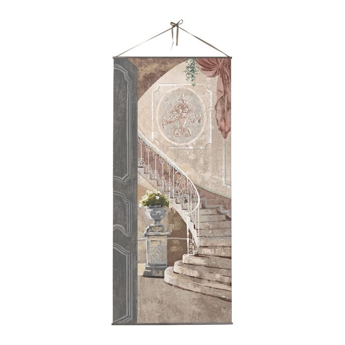 Toile trompe-l'œil Marches du Palais