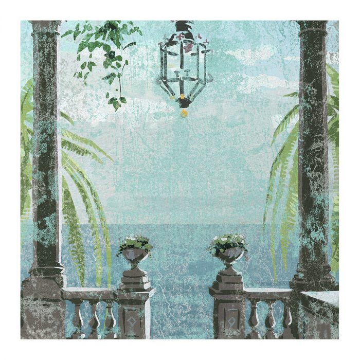 Toile trompe-l'œil Vue sur Mer – Image 2