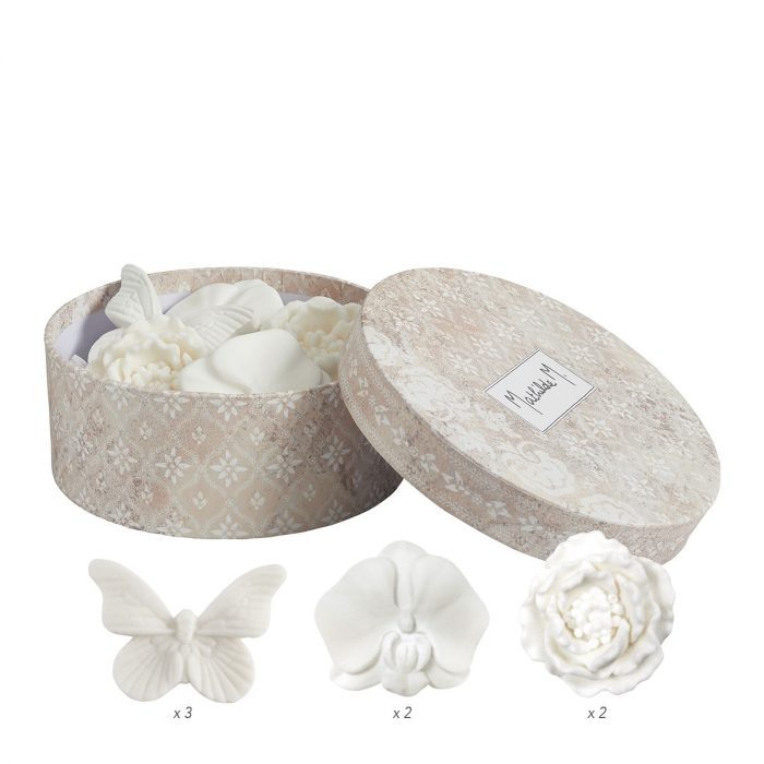 Coffret de 7 savons d'invités Les rituels beauté de Mathilde Figuier Dolce