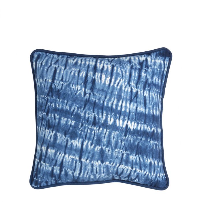 Coussin Malia indigo