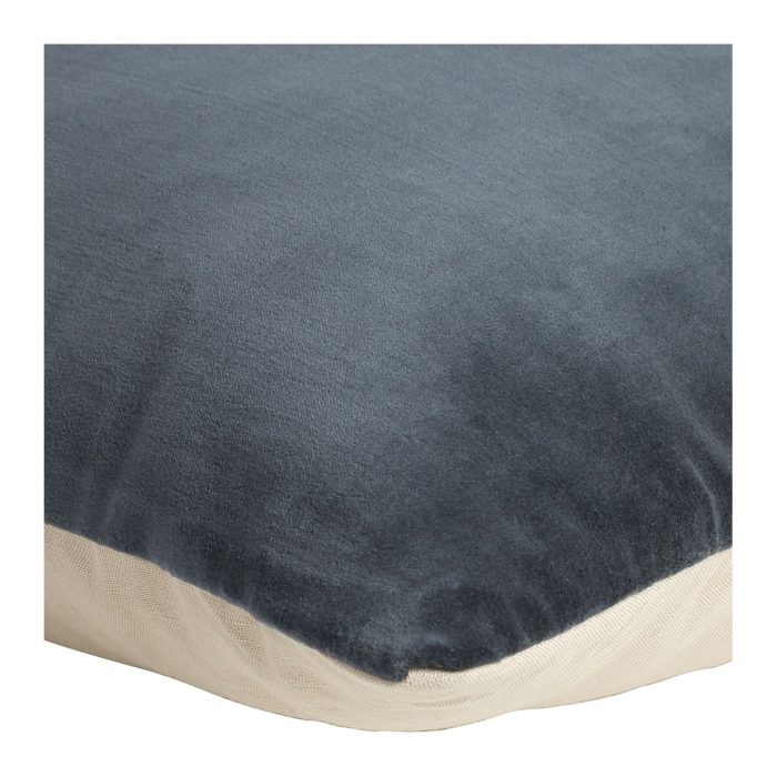 Coussin Mattéo bleu nuit – Image 3