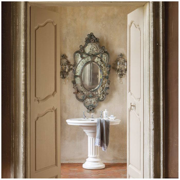 Serviette de toilette Dentelle Aquarelle – Image 3