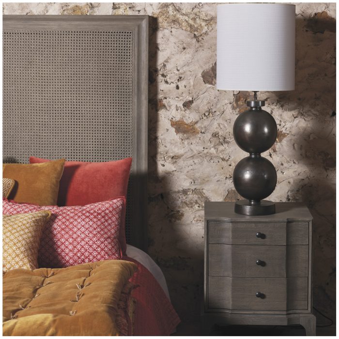 Tête de lit Ida grise 160 cm – Image 3