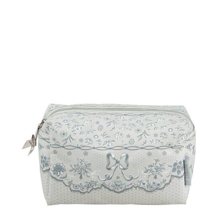 Trousse de toilette rectangulaire Dentelle Aquarelle petit modèle