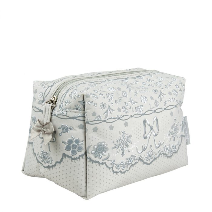Trousse de toilette rectangulaire Dentelle Aquarelle petit modèle – Image 2