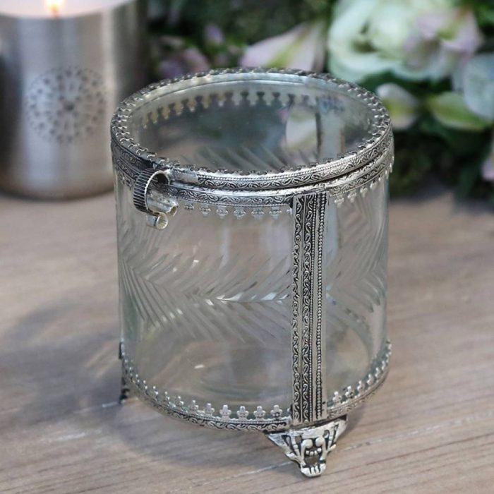 Boîte avec décor argent – Image 2
