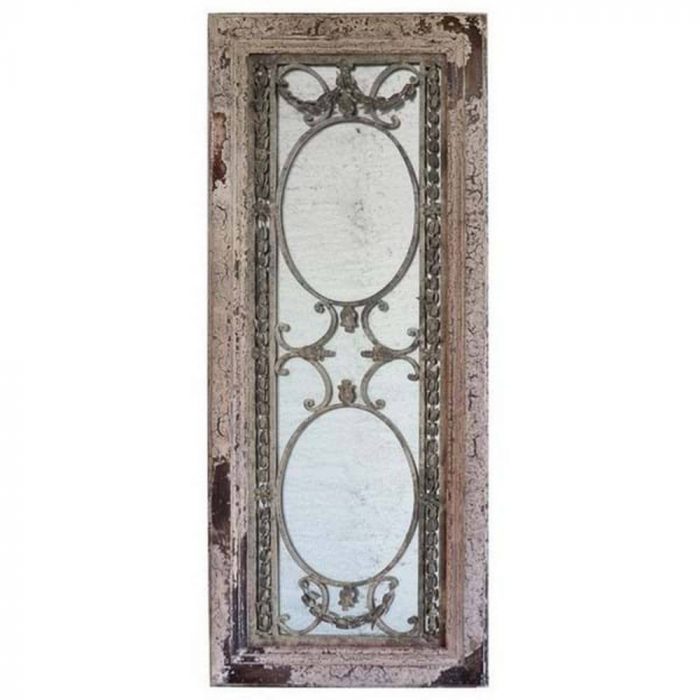 Miroir rectangulaire baroque