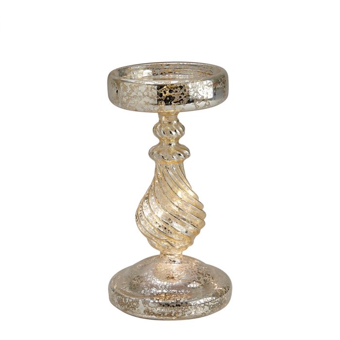 Bougeoir torsadé lumineux - Petit modèle – Image 2
