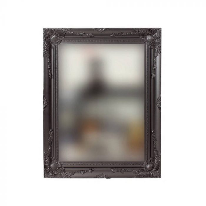Miroir baroque noir