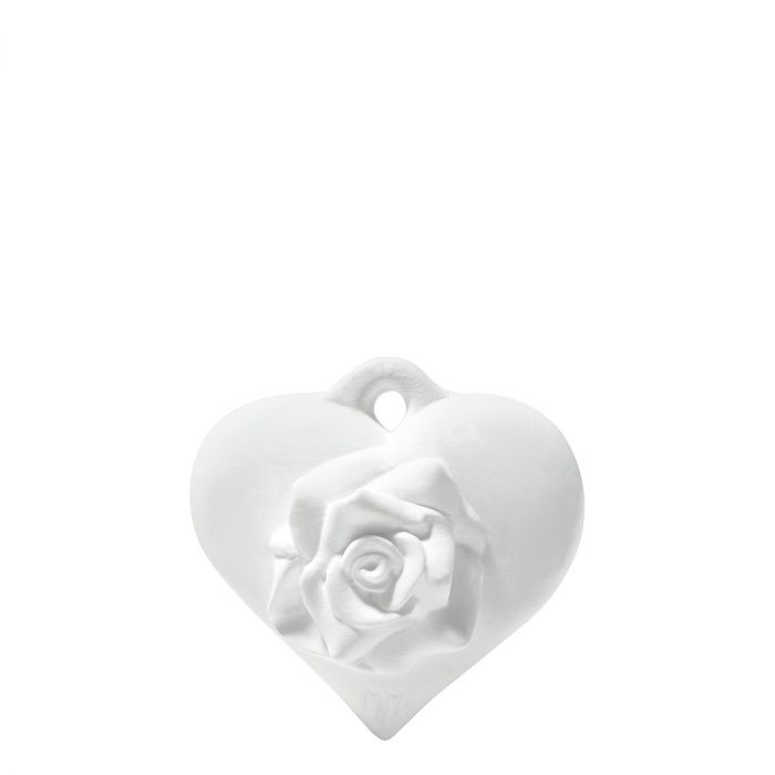 Décor parfumé Cœur Rose - Rose Élégante