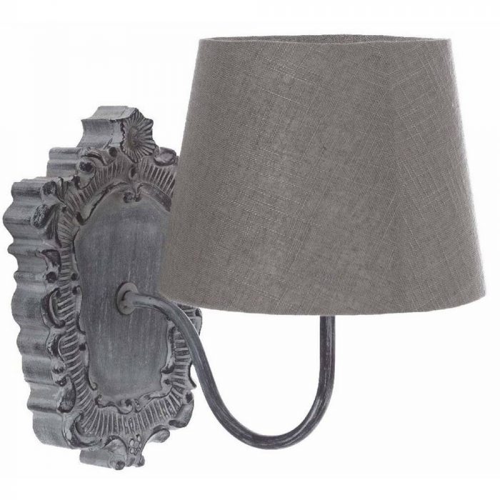 Applique avec abat-jour