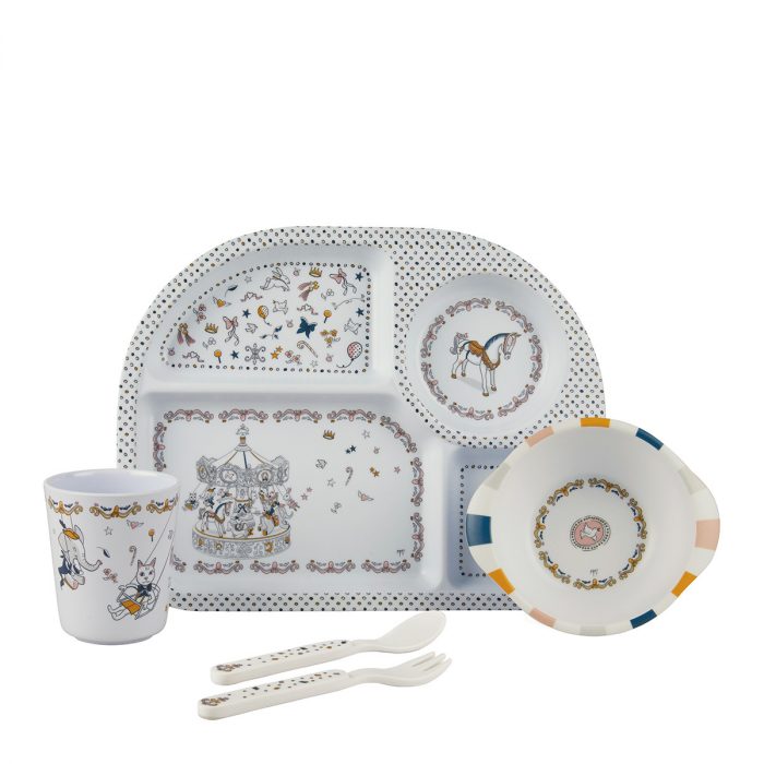 Mon premier coffret repas plateau Petit Carrousel