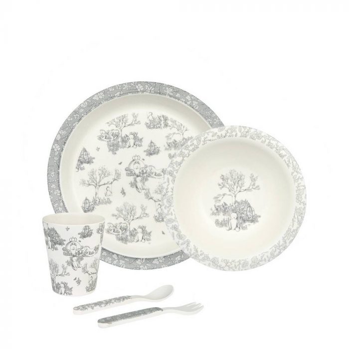Mon premier coffret repas en bambou Ourson Royal